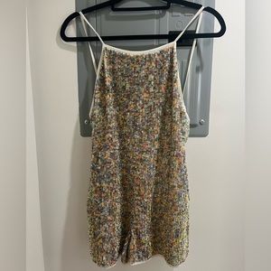 ASOS Petite sequin romper